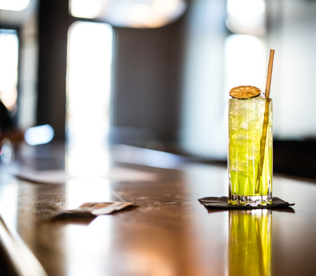 Cocktail at Ryuu Sushi Grosse Point bar