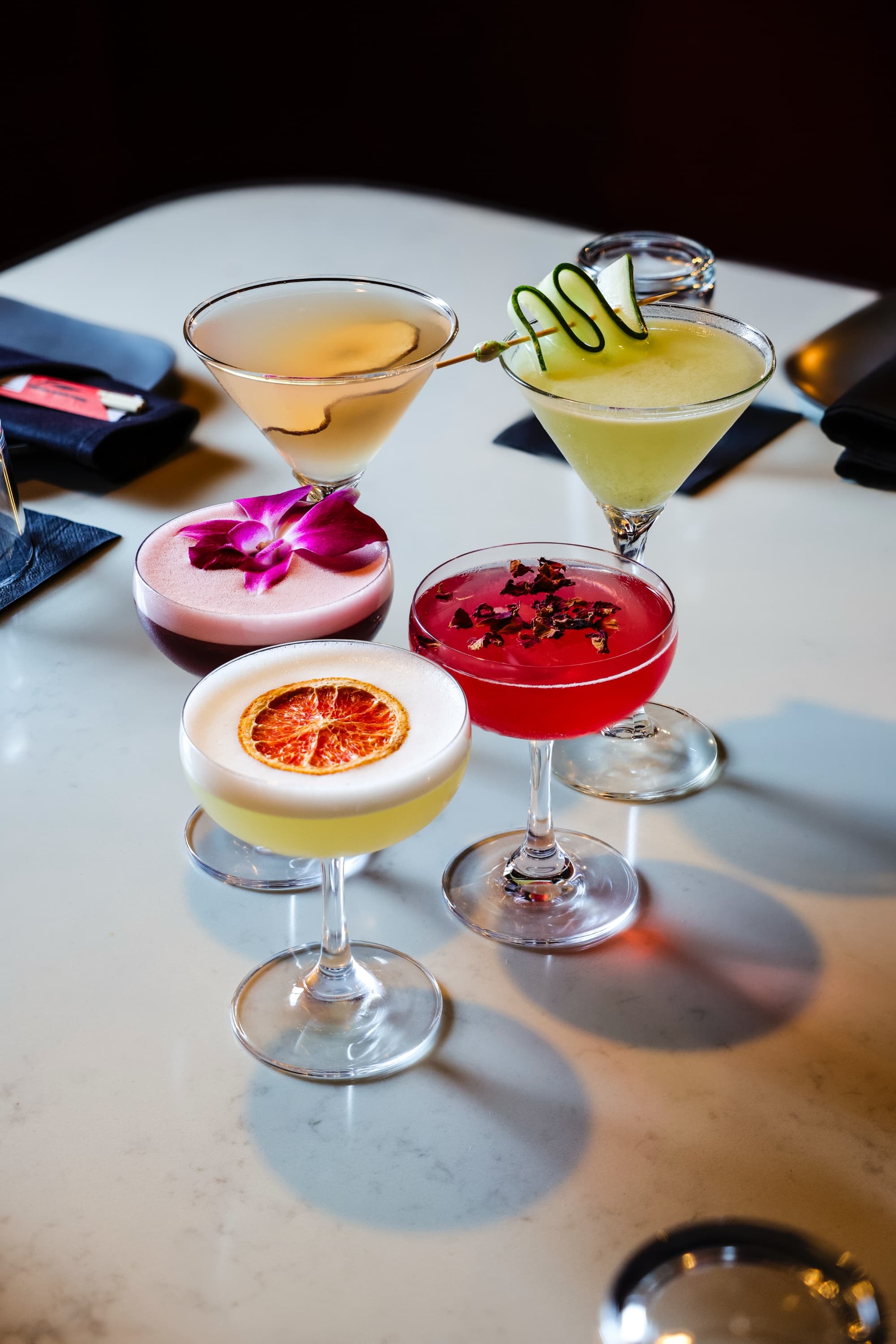 Cocktails at Ryuu Sushi Lounge